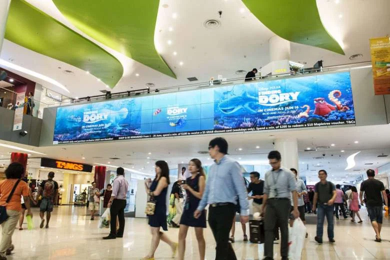 VivoCity Videowall Signage