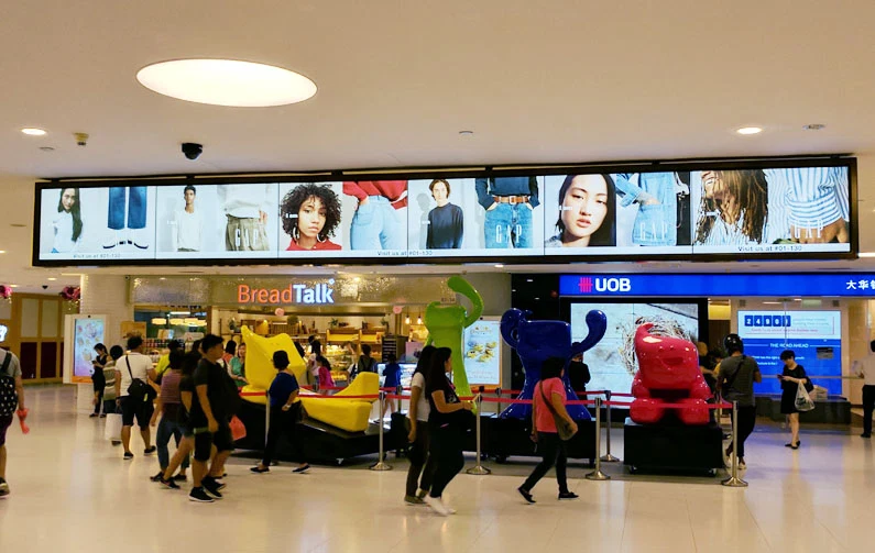 VivoCity Videowall Signage